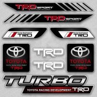 ราคา สติกเกอร์ไวนิล ลายโลโก้รถแข่ง Toyota TRD สําหรับตกแต่ง (16887194767)