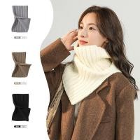 ราคา ฤดูใบไม้ร่วงและฤดูหนาวสไตล์เกาหลีอเนกประสงค์ร่องเสื้อคอเต่าขนสัตว์เสื้อคอเต่าถักผ้าพันคอสำหรับผู้หญ (28312124674)