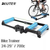 ราคา Bike Trainer Deuter เทรนเนอร์จักรยาน 3 ลูกกลิ้ง 26-29" เทรนเนอร์ สีฟ้า /0968 (2335184604)