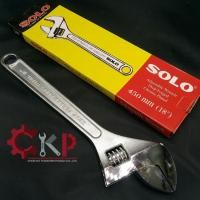 ราคา SOLO ประแจเลื่อน no. 624 -18" 450mm.// ออกใบกำกับภาษีได้ (2479687709)