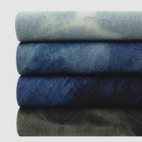 ราคา อินเทรนด์มัดย้อมผ้ายีนส์ผ้าคลาสสิกล้างหนากางเกงยีนส์แจ็คเก็ตผ้ายีนส์ผ้าโซฟาปกยีนส์ (45304736370)