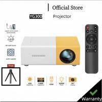 ราคา YG-300 600 Lumens Mini Portable Projector โปรเจคเตอร์ไร้สาย HD 1080P Led Home Projector (28889091347)
