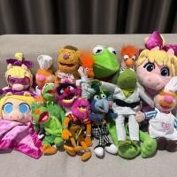 ราคา ตุ๊กตา Kermit กบเคอมิท Miss piggy มิสพิกกี้ The muppets fozzie gonzo ตุ๊กตากบ หมู (40722784719)
