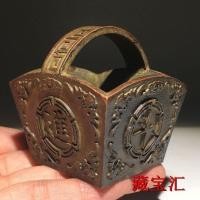 ราคา คอลเลกชันพื้นบ้านถังทองถังเงินเงินโชคลาภบรอนซ์ถังวันถังทองถังข้าวความอุดมสมบูรณ์เงินโชคลาภเครื่องประดับโบราณผลิตภัณฑ์ร้อน3012172 (54653215780)