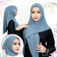 ราคา ผ้าคลุมฮิญาบมุสลิม ทรงสวมสำเร็จ เหมาะสำหรับใส่รายอออกงานอิสลาม HM20 รุสมีนี (29958080015)