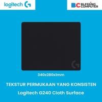 ราคา Logitech G240 Cloth Surface Gaming Mousepad 340x280x1mm 943-000787 (55902981861)
