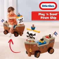 ราคา Little Tikes Play n Scoot Pirate Ship ขาไถเรือโจรสลัดขี่ได้ ของเล่นเด็กเสริมจินตนาการ (2301268562)