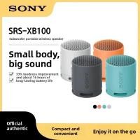 ราคา Sony SRS-XB100 Heavy Bass Portable Wireless Bluetooth Speaker Waterproof and Dustproof Audio Small Steel Cannon (44653836300)