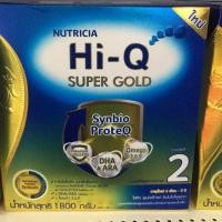 ราคา นมผง HiQ Supergold สูตร2 1800 กรัม ส่งฟรี kerry (317180533)