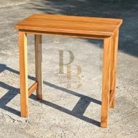 ราคา โต๊ะนักเรียน&หนังสือ 50 x 80 x 80 cm. เฟอร์นิเจอร์ไม้สัก (23461727787)