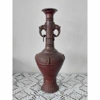 ราคา แจกันโลหะทองเหลืองมีห่วงห้อย2 หู มีตราสัญลักษณ์ด้านก้นใส่ดอกไม้ไหว้พระ ประดับตกแต่งบ้าน นำเข้าจากประเทศญี่ปุ่น (25711143283)