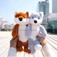 ราคา กระเป๋าดินสอ สุนัข จิ้งจอก 9นิ้ว (7170054648)