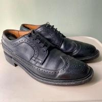 ราคา REGAL Imperial Grade Wingtip Shoes รองเท้าหนัง รองเท้าทำงาน รองเท้าผู้ชาย แท้ สีดำ สภาพดี รองเท้ามือสอง (42223096194)