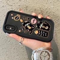 ราคา เคสสำหรับ iPhone X Xs Xr Xs Max เคสซิลิโคนดูดซับแรงกระแทกเคสมือถือลายแมวน่ารัก (29517778333)