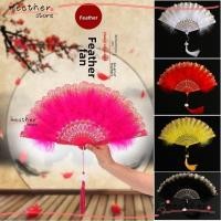 ราคา พัดลมมือสไตล์จีนโบราณ สองด้านพับได้ ลายลูกไม้ เหมาะสำหรับการเต้นรำและใช้งานทั่วไป (54204299302)