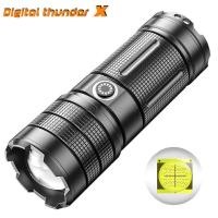 ราคา ใหม่ปืนใหญ่เหล็กขนาดเล็กไฟฉายสดเลเซอร์สีขาวระยะยาวปืนใหญ่ไฟฉายไฟท้ายไฟฉายแบบชาร์จไฟได้ (28984263604)