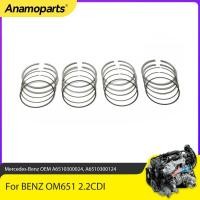 ราคา Engine Piston Rings Set Fit 2.1 2.2 L T OM651 Diesel For Mercedes-Benz W205 C220 CLS GLA GLK CDI Sp (45103310973)