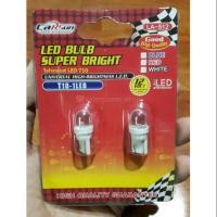 ราคา หลอดไฟหรี่รถยนต์ ชนิด LED ขั่ว T10 สว่าง ประหยัดไฟ ไม่ร้อน (2383540120)