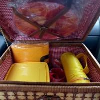 ราคา เซตปิคนิคตะกร้าหวาย Handycam (680321394)