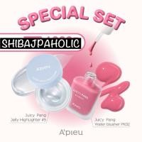 ราคา A’pieu Special Set Juicy Pang Jelly HighLighter and Water Blusher เซ็ตไฮไลท์ บลัชออน (50351205121)