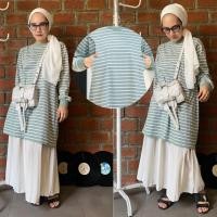 ราคา Fetty sage - ชุดคลุมท้อง ชุดให้นมเปิดขวาและซ้าย วัสดุเสื้อยืด (26216080389)