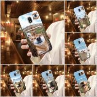 ราคา SAMSUNG ฝาหลังเต็มห่อเคสโทรศัพท์สําหรับSamsung Galaxy J2 Pro 2018/J2 2018/SM-J250Fการ์ดกระเป๋าป้องกันแมวการ์ดแขนกันกระแทกป้องกันฝุ่นTPU Graffitiกันน้ําสกปรกทนน่ารัก (45453367728)