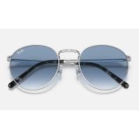 ราคา (มือสอง 99%) แว่นตา Ray-Ban แท้ เลนส์สีเงิน RB3637 003/3F (23519714910)