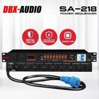 ราคา DBX-AUDIO SA-108 / SA-218 ตัวควบคุมลำดับพลังงานระดับมืออาชีพ 10 ช่องสวิตช์เสียงการประชุมปุ่มเดียวเปิด 6600 วัตต์ (43112536646)