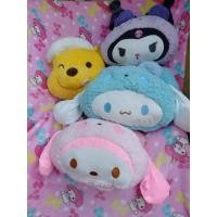 ราคา ตุ๊กตาหมอนผ้าห่ม หมอนผ้าห่ม sanrio มี 4 ลาย คุโรมิ หมีพู ชินนาม่อน มายเมโลดี้ (52952736853)