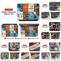 ราคา For Magic Keyboard Sticker For Apple for IPad Pro 11 12.9 Inch 2022 2021 Protective Film for Apple poster illustration Sticker Waterproof Scratch Resistant Skin With Keyboard Cover (24256306150)
