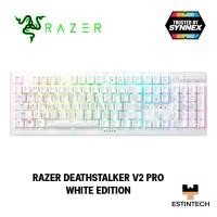 ราคา Keyboard (คีย์บอร์ด) RAZER DEATHSTALKER V2 PRO White Editionของใหม่ประกัน 2ปี (22445316464)