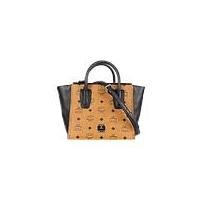 ราคา [CO221006372] MCM / Visetos Kathy Double Zip Tote Bag (19259792103)