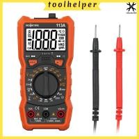 ราคา RICHMETERS RM113A เครื่องวัดมัลติมิเตอร์ NCV 2000 วัดแรงดันไฟฟ้า HFE AC / DC (1620594944)