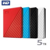 ราคา WD External Harddisk 5TB ฮาร์ดดิสก์แบบพกพา My Passport, USB 3.0 External HDD 2.5" ฮาร์ดดิสก์แบบพกพา ประกัน 3ปี (6847140961)