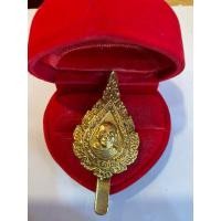 ราคา No1152 หลวงพ่อฤาษีลิงดำ วัดท่าซุง แหนบพัดยศ เนื้อกะไหล่ทอง (28819446373)