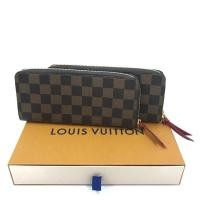 ราคา NEW Louis Vuitton Clemence Damier Wallet DC18 (1222644779)