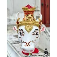 ราคา เศียรปู่ฤาษีหน้าวัว หรือเศียรปู่ตาวัว เป็นเศียรขนาดครอบ งานพิมพ์สวย (41155510252)