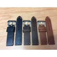 ราคา สายนาฬิกาหนังแท้ แบบวินเทจ สายหนังสวยเปลี่ยนลุค หัวสายสแตนเลส รุ่น 20mm และ 26mm (44225833306)