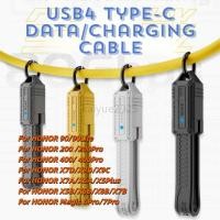 ราคา 80Gbps USB4 Type-CสายPD 240W 8K 60HZ USB-C Data Line Thunder-bolt 4 E-markerชิปสายชาร์จแล็ปท็อปโทรศัพท์มือถือสําหรับHONOR 200 200Pro 400 400Pro X7D X9D X9D X9C X9Pro 7Pro Magic 6Pro 7Pro (56301899330)