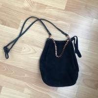 ราคา กระเป๋าหนังกลับสีNavy Topshop (3220937936)