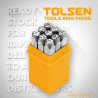 ราคา เหล็กตอกตัวเลข 6 mm. 9ตัว/ชุด TOLSEN (23954025867)