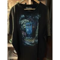 ราคา Doctor Who Black Daleks Tardis Moon Tshirt 3XL เสื้อแขนสั้นมือสอง (29713380820)