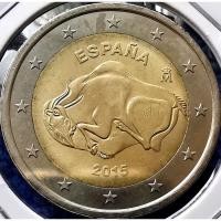 ราคา เหรียญ​ยูโร​ สเปน​ Spain, 2 Euro, (วาระมรดก​โลกAltamira), ไม่​ผ่าน​ใช้​ UNC, Al. (17339154813)