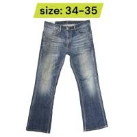 ราคา กางเกงยีนส์ ลีวาย 527 ขาม้า เอว34-35 ยาว 41 ขา 9 มือสอง รหัสs34 (24297280278)