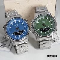 ราคา Casio Standard นาฬิกาข้อมือ รุ่น AMW-880,AMW-880D (AMW-880-1A,AMW-880D-1A,AMW-880D-3A) (44500181632)