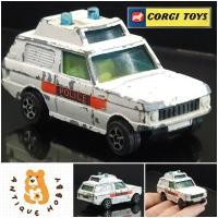 ราคา โมเดลรถเก่าของเล่นเก่า รถสะสมโบราณ มือสอง: CORGI RANGE ROVER POLICE งานเก่า NO.2 (28957119215)
