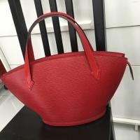 ราคา Lv vintage saint top handle ทรงพัดลายไม้ หูสั้น (489899263)