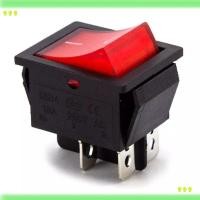ราคา สวิทช์2ทาง ปิด-เปิด มีไฟ 4ขา ไฟ220V (28901380847)