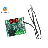 ราคา Pcbfun W1209 DC-12V LED เทอร์โมสตัท สวิตช์ควบคุมอุณหภูมิ เครื่องวัดอุณหภูมิ (21122597018)