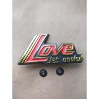 ราคา โลโก้ ฝากระเป๋าข้าง Suzuki RC Love พร้อมกิ๊ฟล๊อค งานผลิตเก่า สวยๆเหมือของเดิมติดรถ (24240323973)